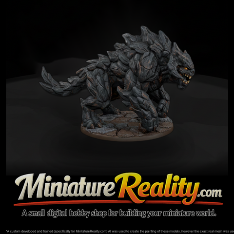 Creature Magma Core Golem Beast