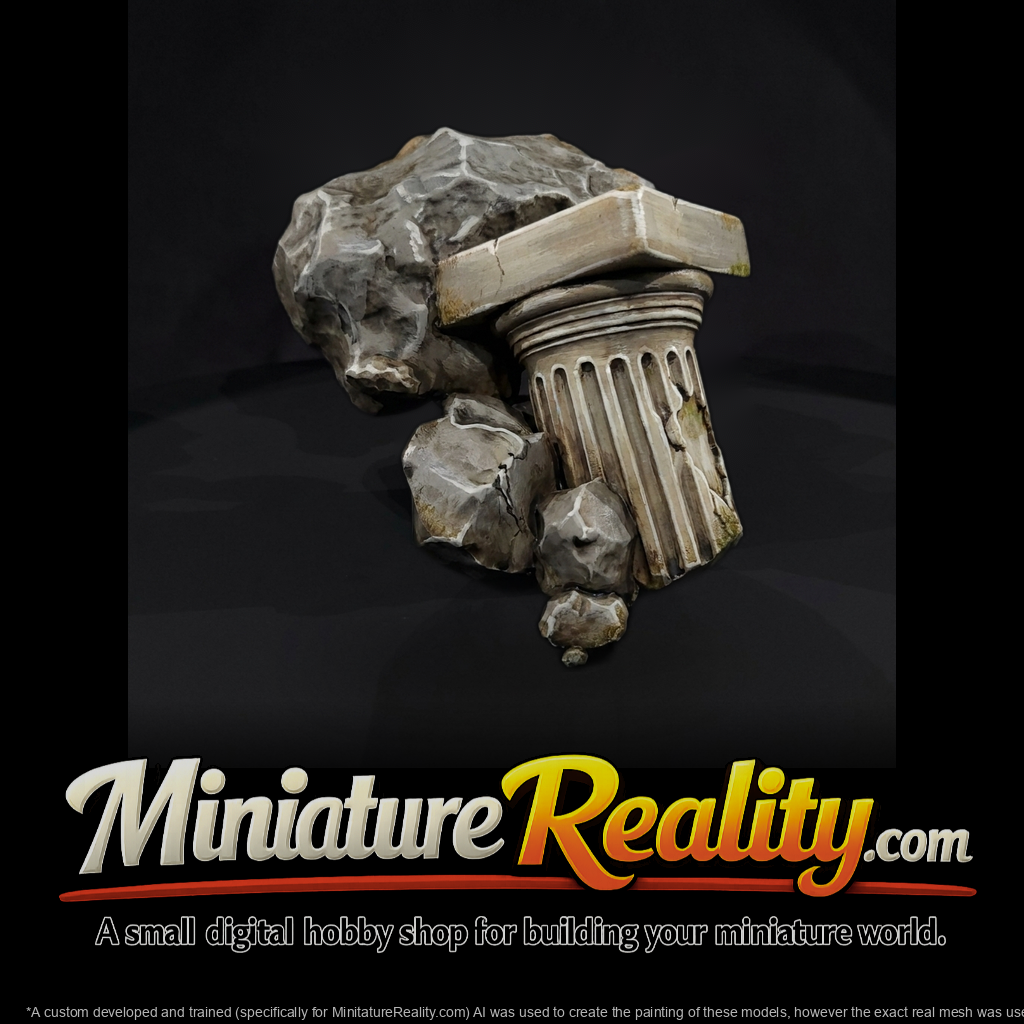 broken-classical-column-fragment-with-rubble-245338