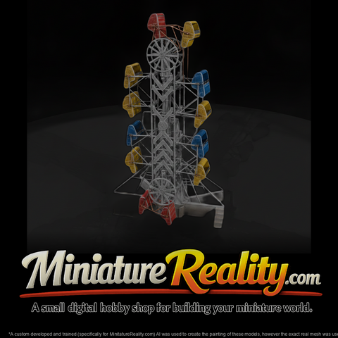 Carnival Spinning Wheel Ride