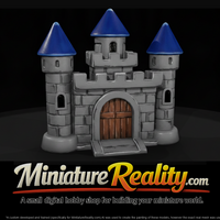 Stylized Toy Castle Playset — thumbnail 1