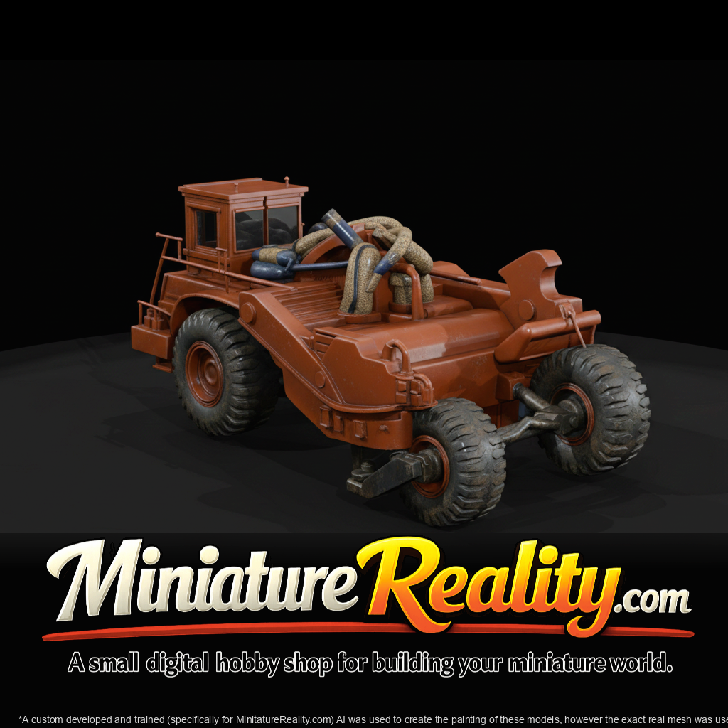Kress Heavy Machinery Model, three-quarter view