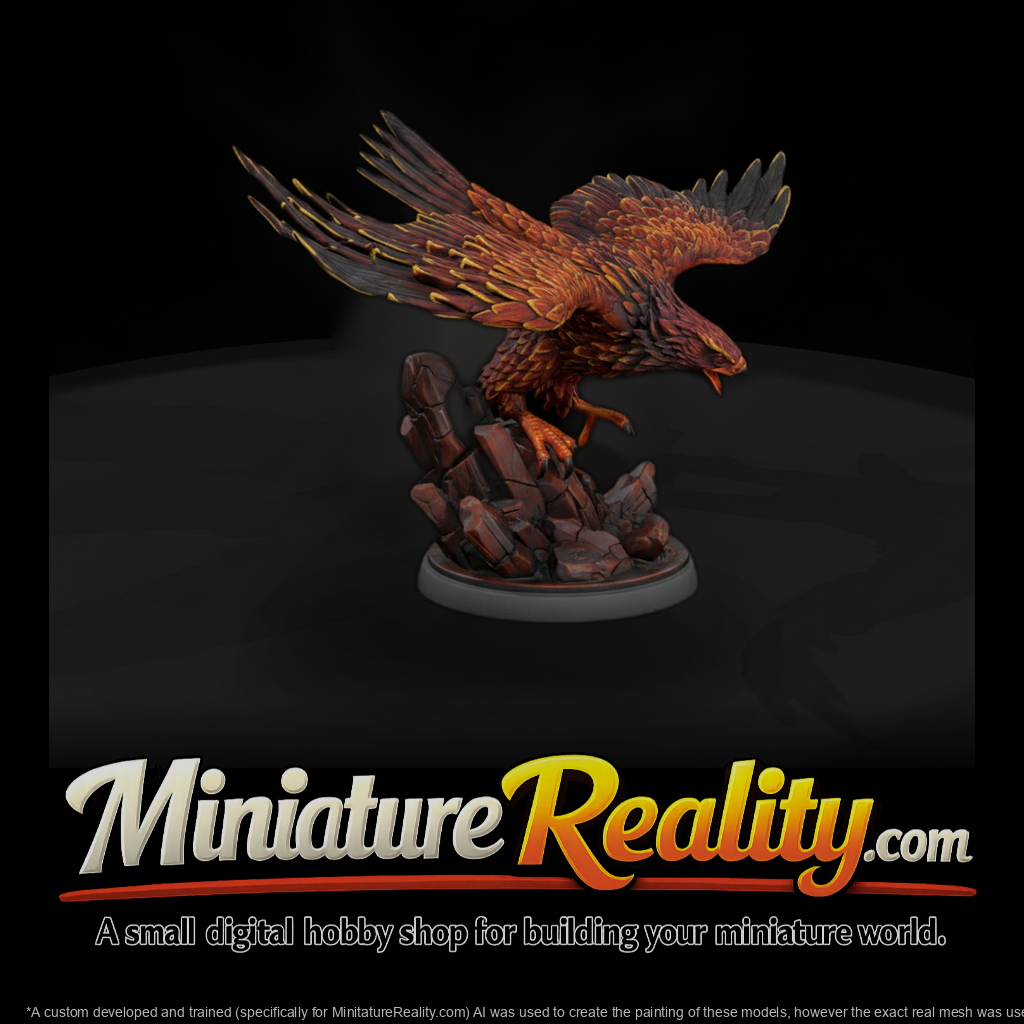 Molten Firehawk in Flight