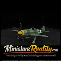 Fighter Plane Model, three-quarter view — thumbnail 1