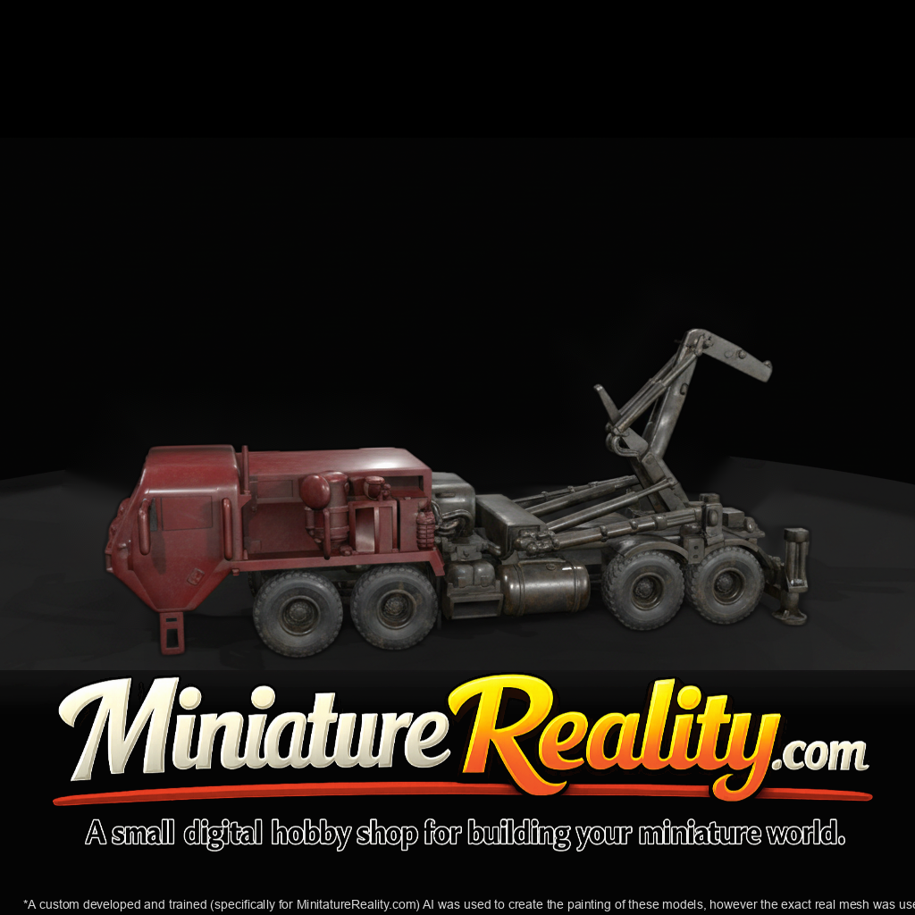 M-ATV Recovery Vehicle miniature, three-quarter view