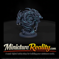 Storm Eye Cyclone Beast miniature, three-quarter view — thumbnail 1