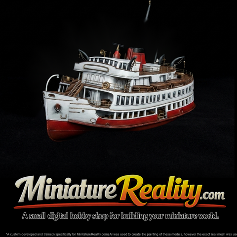 Vintage Passenger Ferry & Layouts