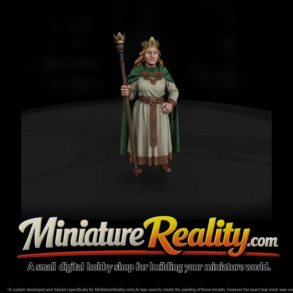 Myth 0396 Mythology Queen Medb Miniature Figure