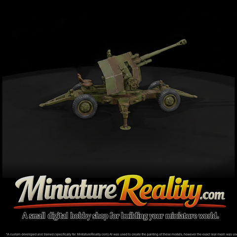 Mil 147 Ww2 England 40Mm Bofors Aa Gun
