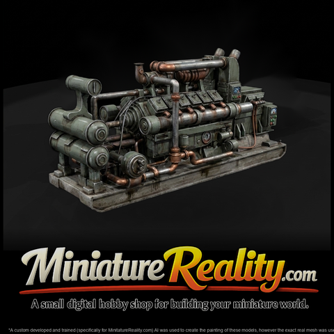 Skid-Mounted Industrial Generator Set