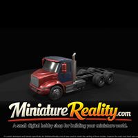 2011 Caterpillar CT610 3-Axle Chassis Truck miniature, three-quarter view — thumbnail 2