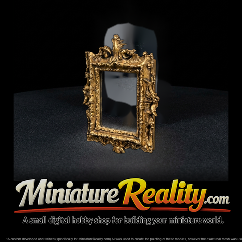 Rococo Ornate Mirror Frame