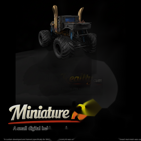 Car 019 Monster Truck Bone Shaker Beast