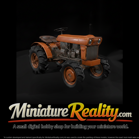 20260612 Orange Compact Tractor 216444De6B