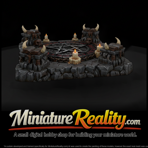 Summoning Circle Ritual Floor Tile