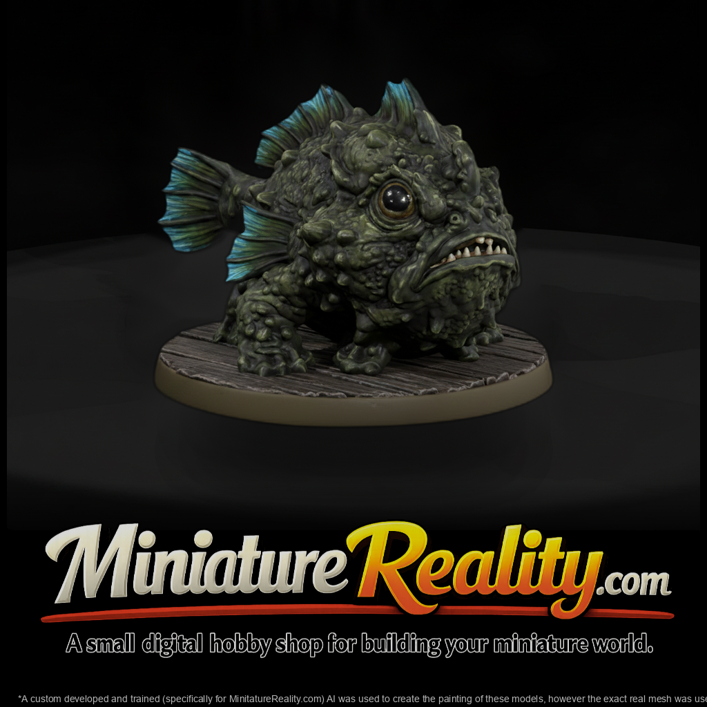 Creature Sump Lurker Frogfish Beast