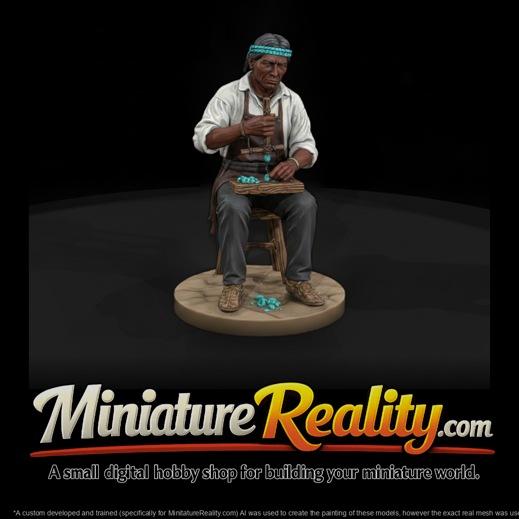 Pueblo Turquoise Bead Driller