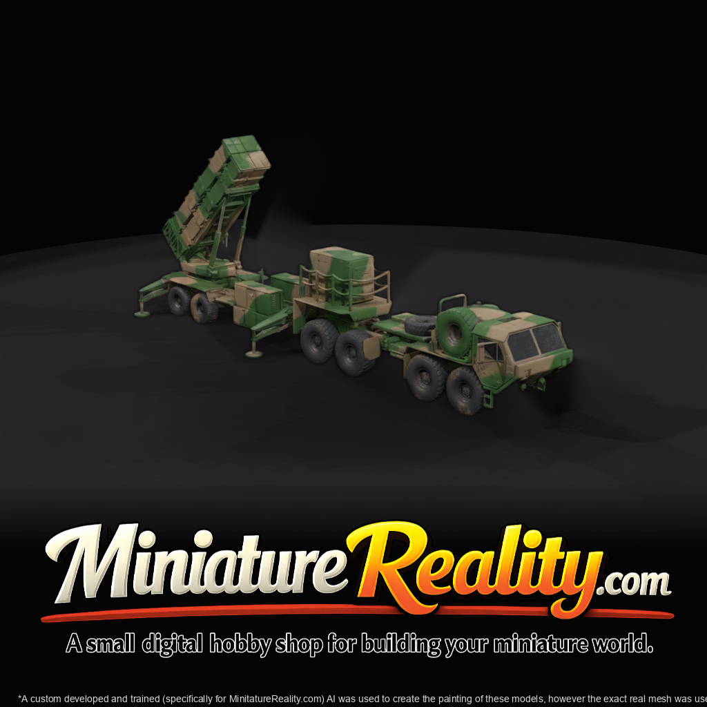 Patriot-Style Mobile Missile Launcher