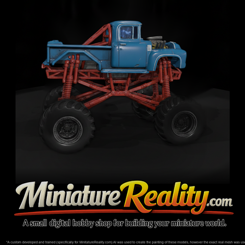 Car 018 Monster Truck Sky High Hauler