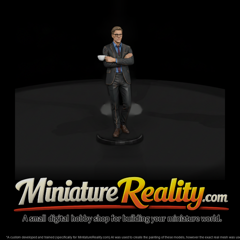 Business Executive with Coffee Cup