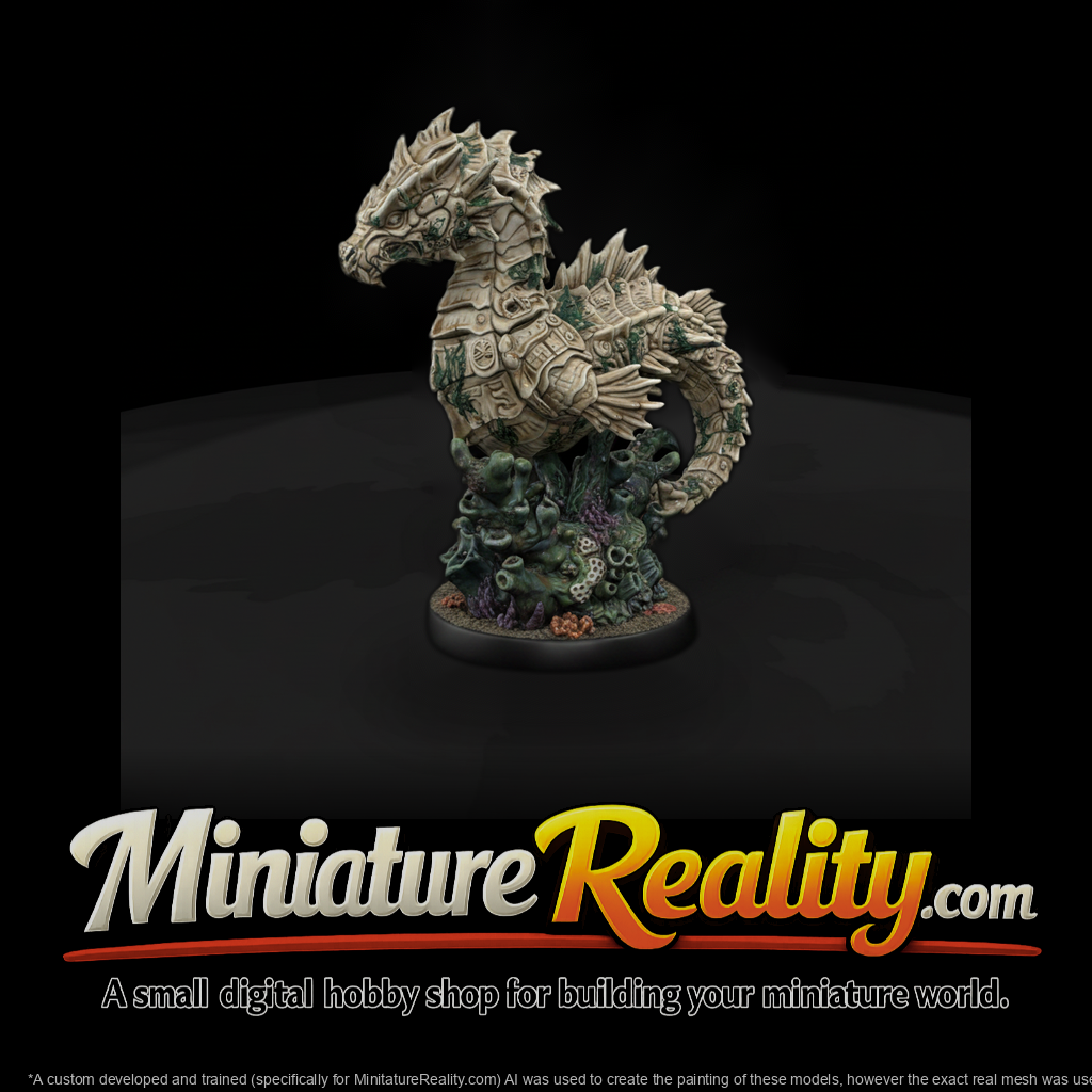 Creature Tide Bone Seahorse Beast