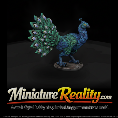 Creature Crystal Crest Peafowl Beast