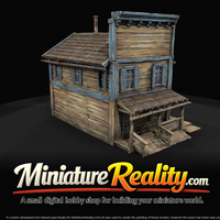 Wild West B miniature, three-quarter view — thumbnail 1
