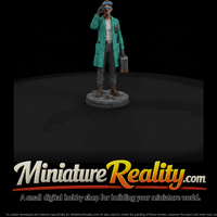Lab Scientist with Specimen Case miniature, three-quarter view — thumbnail 1