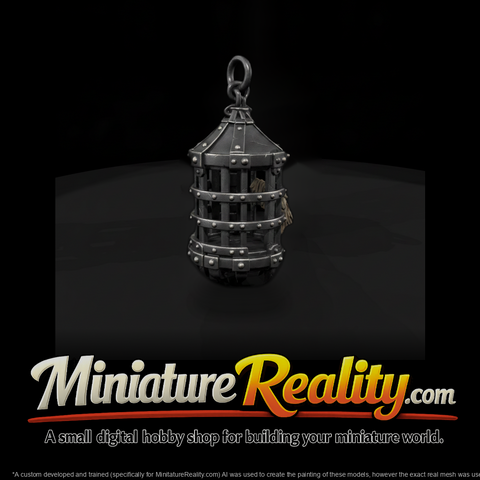 Hanging Iron Gibbet Prison Cage