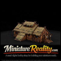Old Wooden House Ocean miniature, three-quarter view — thumbnail 1