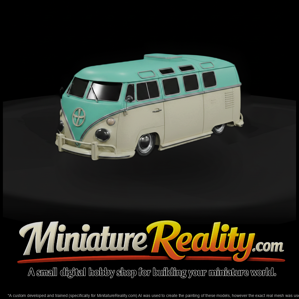 Classic Split Windshield Camper Van