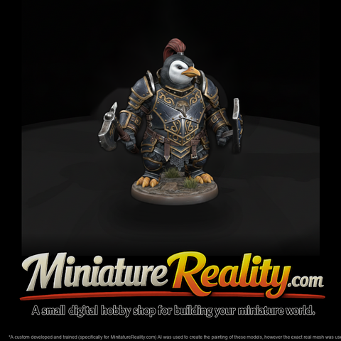 Creature Iron Down Penguin Beast