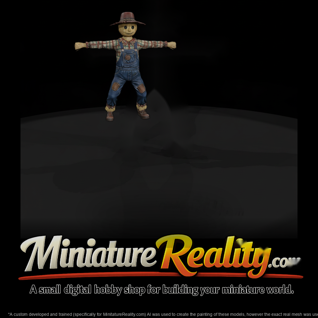 0221 Holiday Scarecrow Straw
