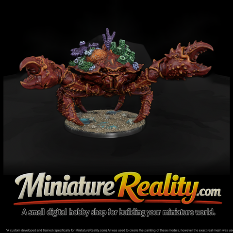 Creature Reef Shell Crab Beast