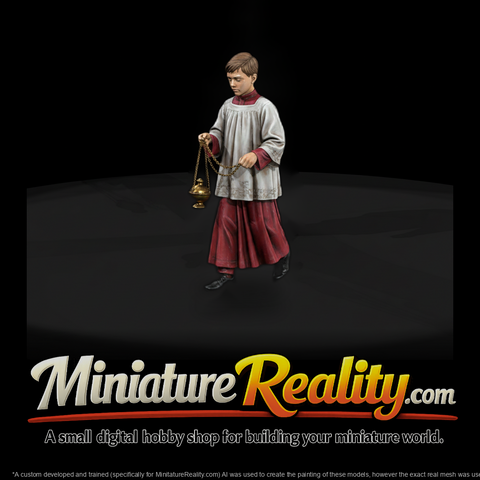 Altar Boy with Incense Censer