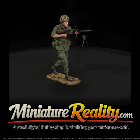 Vnh 038 United States Marine M60 Gunner