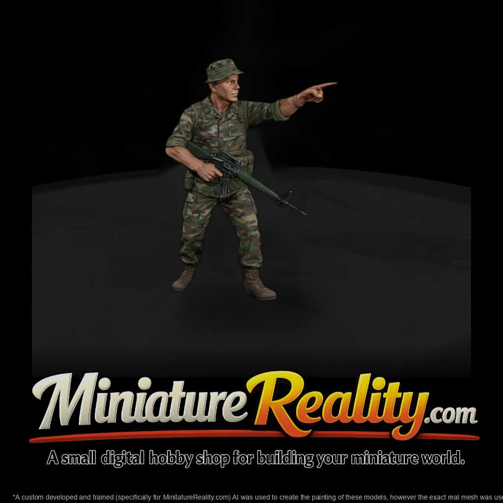 Vn Army 065 Vietnam U S Army Rifleman Figure