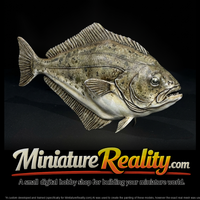 halibut-flatfish-miniature-for-dioramas-displays-346343 — thumbnail 2
