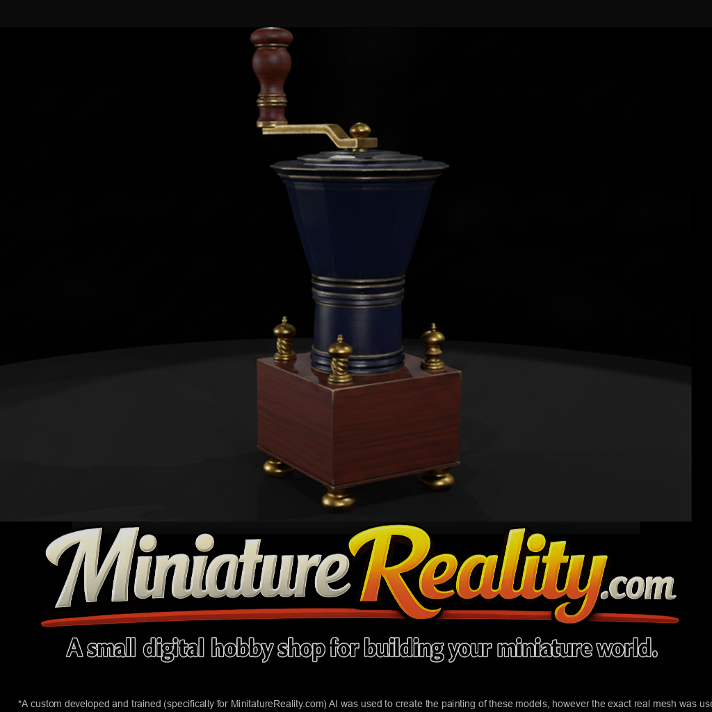 Vintage Hand-Crank Coffee Grinder