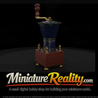 Vintage Hand-Crank Coffee Grinder — thumbnail 1