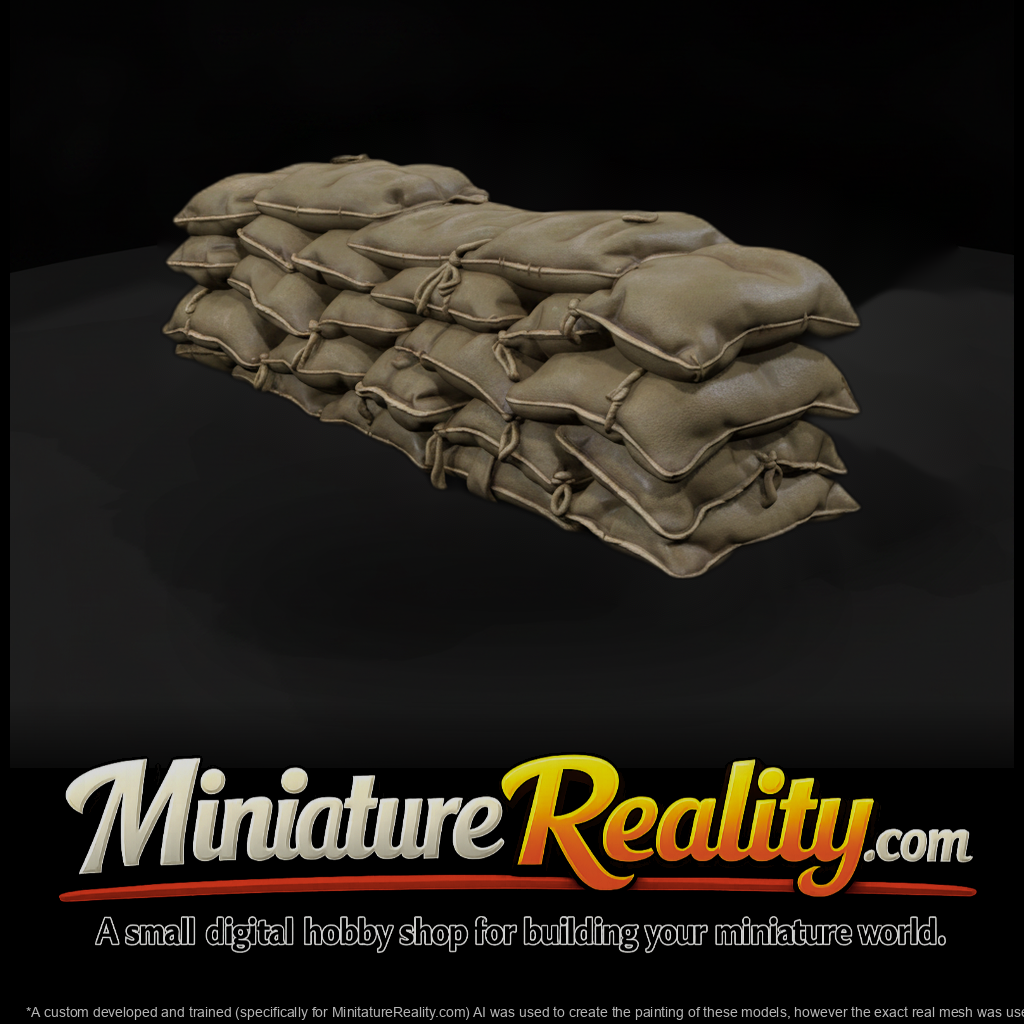 Sandbag Wall Straight