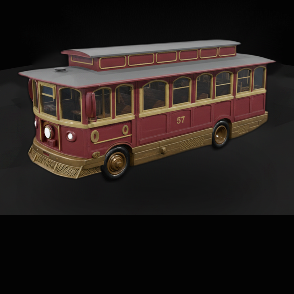 Vintage Trolley Car No. 57