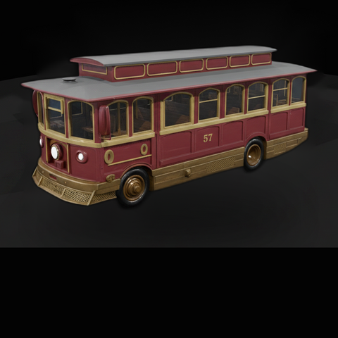 Vintage Trolley Car No. 57