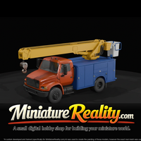 International MV Digger Truck miniature, three-quarter view — thumbnail 3