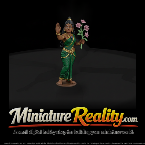 Myth 0435 Mythology Yakshini Miniature Figure