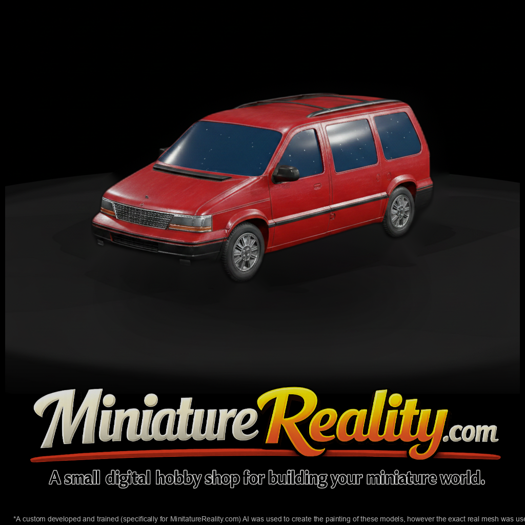 Classic Boxy Minivan