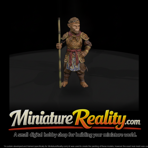 Myth 0440 Mythology Sun Wukong Miniature Figure