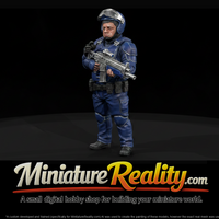Near-Future Riot Officer with Carbine — thumbnail 1