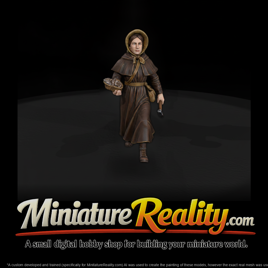 Hist 0186 Historical Mary Anning Miniature Figure