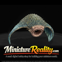 Gloomscale — Terror from the Deep miniature, three-quarter view — thumbnail 3
