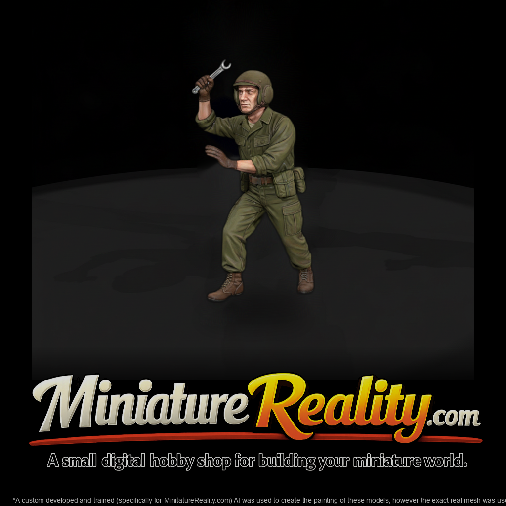 Vn Army 011 Vietnam U S Army Mechanic Figure